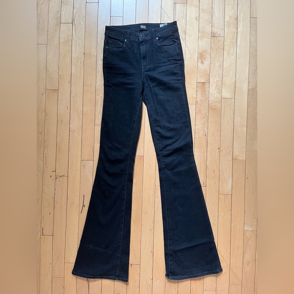 Paige High Rise Bell Canyon Bell Bottom Jeans